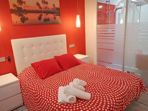 Conil Red-Black Apartment 科尼尔-德拉弗龙特拉 外观 照片